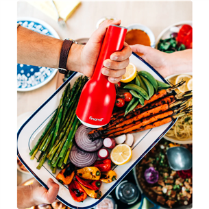 FinaMill Classic Rechargeable, red - Spice grinder