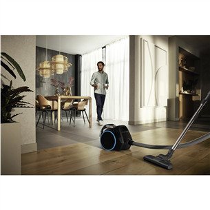 Miele Boost CX1 Blue Pulse, 890 W, be maišelių, juodas/mėlynas - Dulkių siurblys