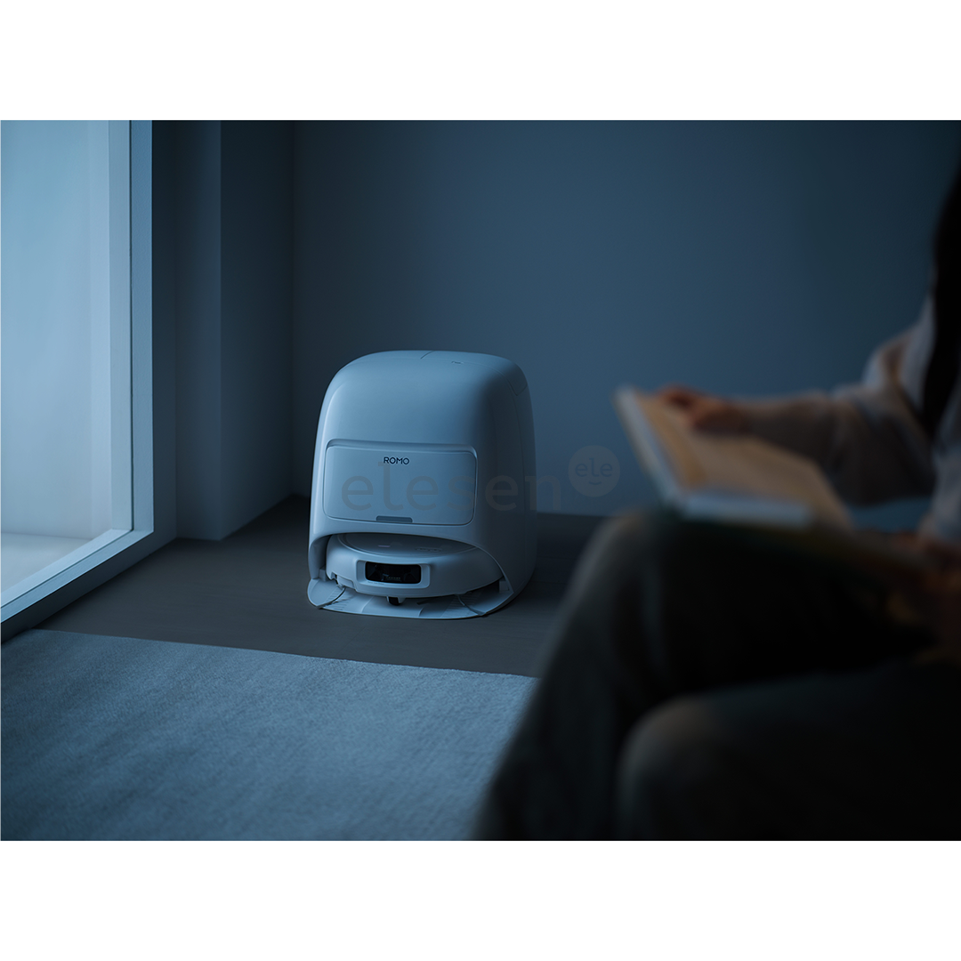 DJI Romo S, wet & dry, baltas - Dulkių siurblys robotas