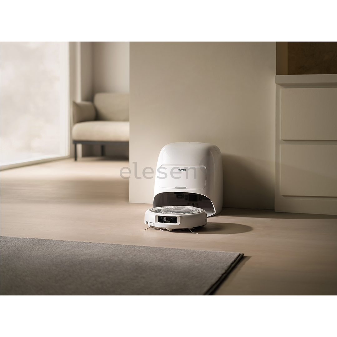 DJI Romo A, wet & dry, baltas/skaidrus - Dulkių siurblys robotas