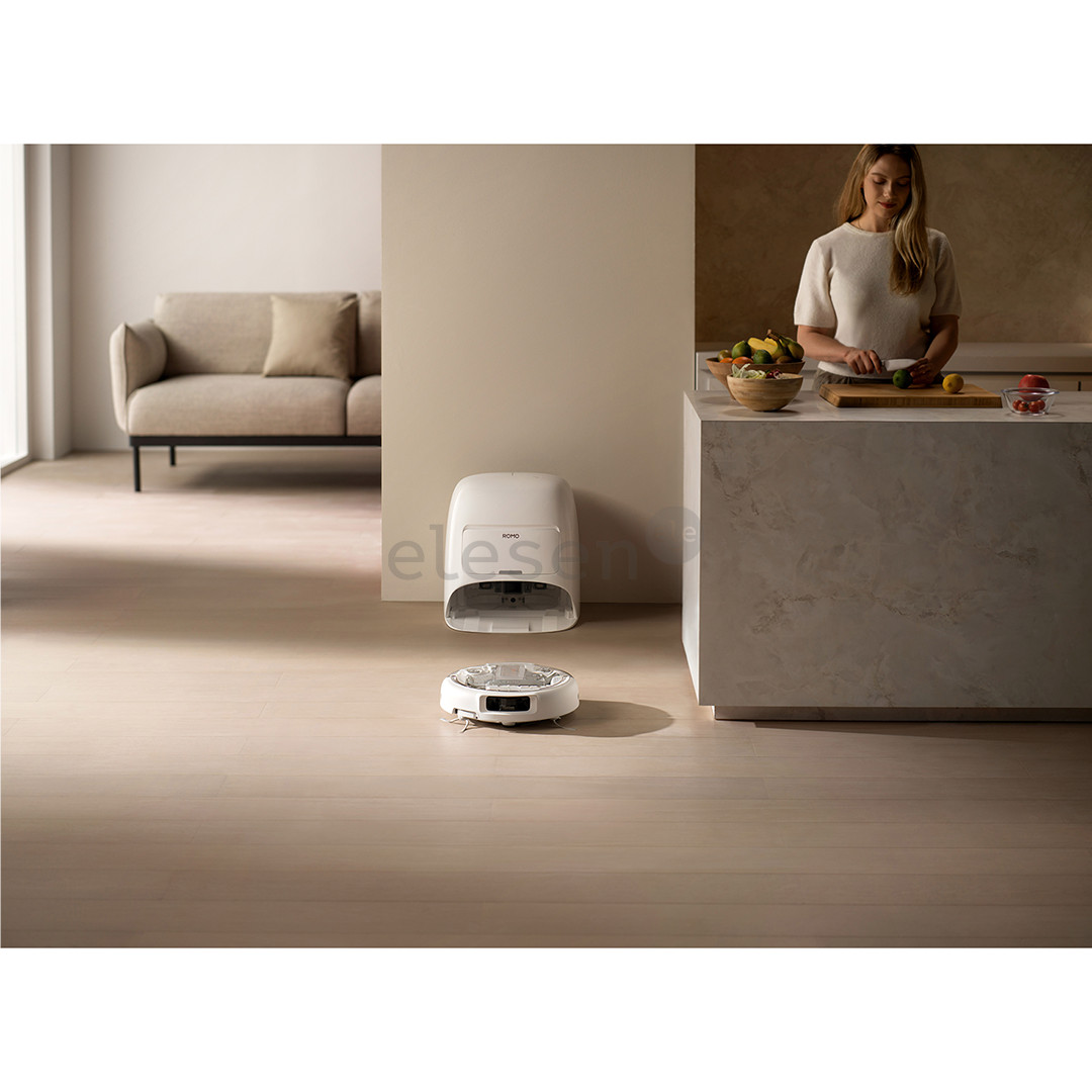 DJI Romo A, wet & dry, baltas/skaidrus - Dulkių siurblys robotas