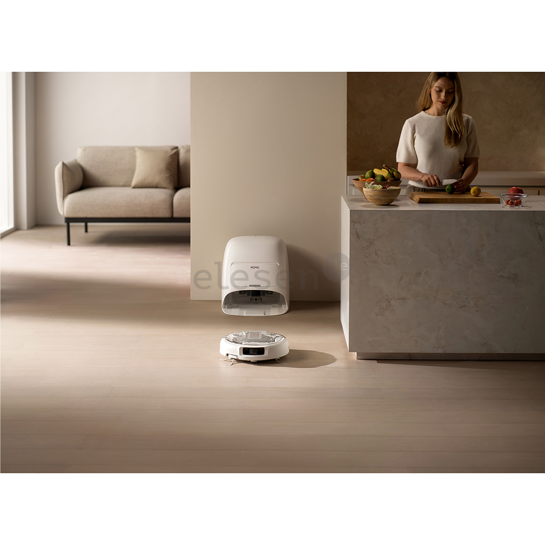 DJI Romo A, wet & dry, baltas/skaidrus - Dulkių siurblys robotas