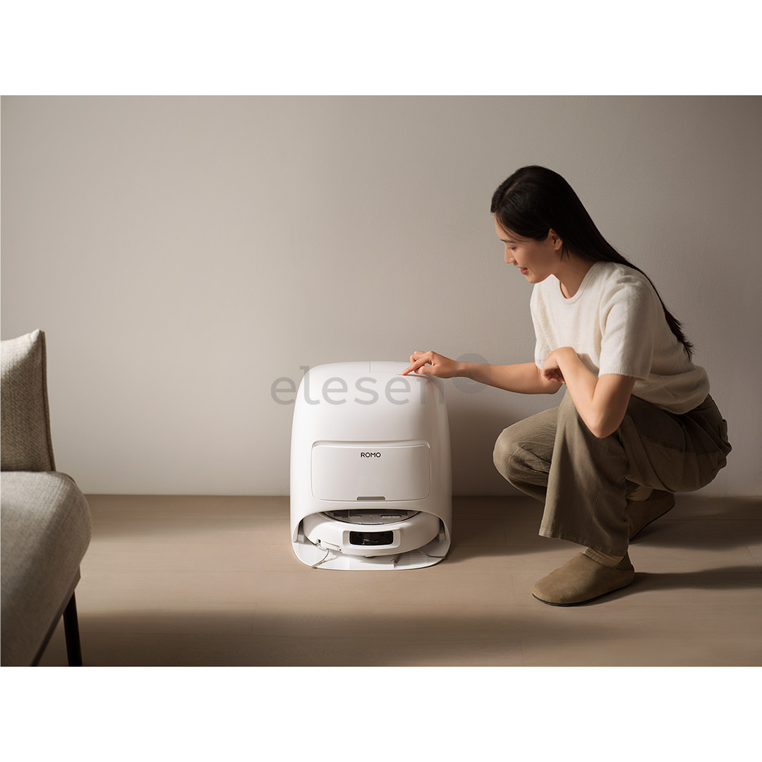 DJI Romo A, wet & dry, baltas/skaidrus - Dulkių siurblys robotas