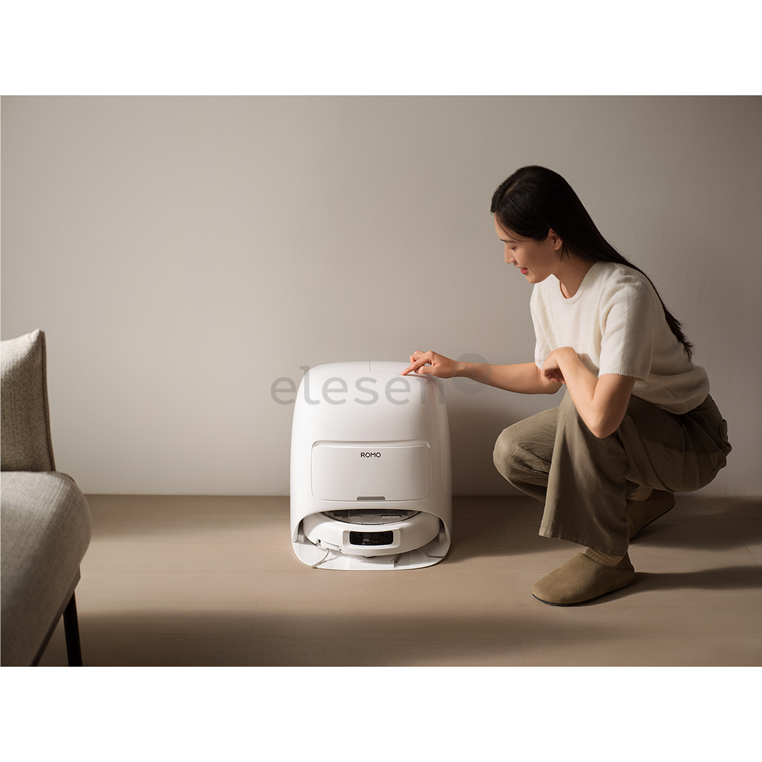 DJI Romo A, wet & dry, baltas/skaidrus - Dulkių siurblys robotas