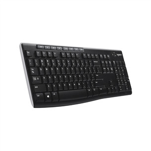 Klaviatūra Logitech K270, SWE, Belaidė