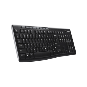 Logitech K270, SWE, черный - Беспроводная клавиатура