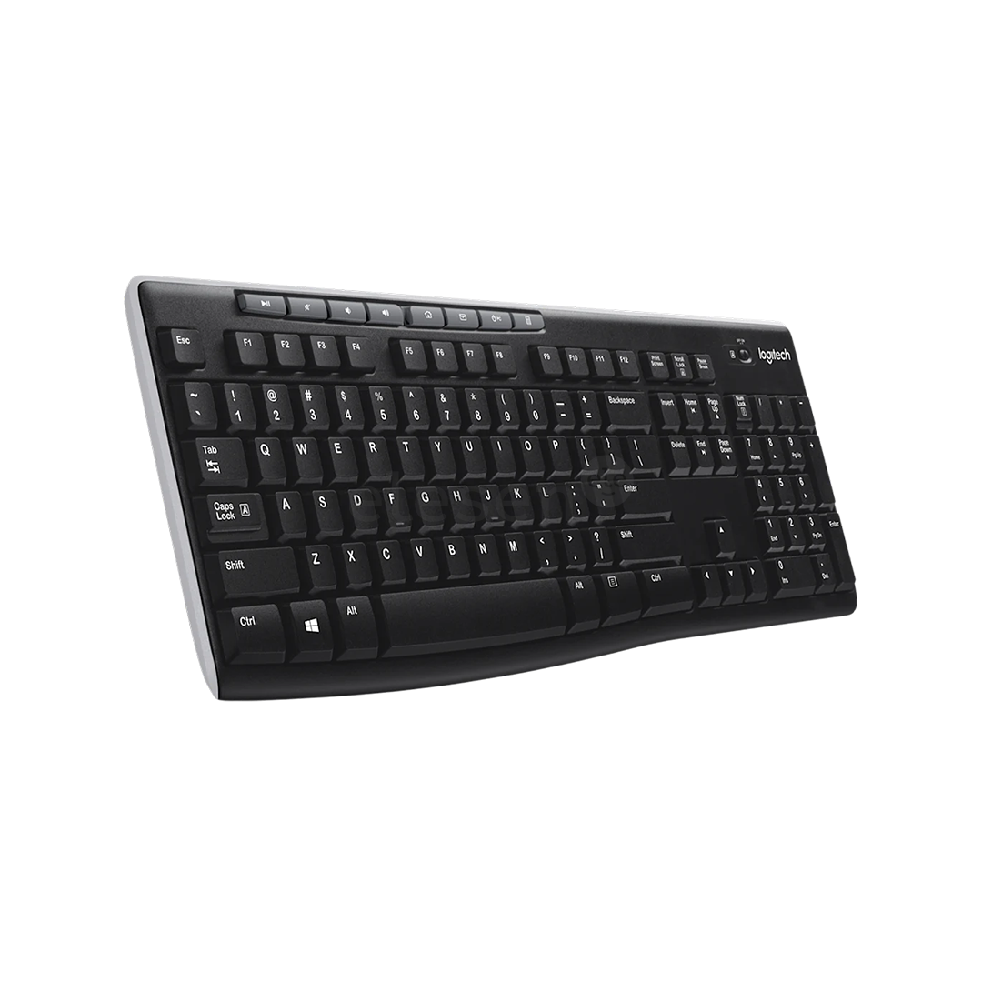 Logitech K270, SWE, черный - Беспроводная клавиатура