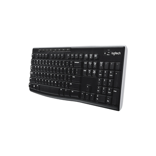 Logitech K270, SWE, черный - Беспроводная клавиатура