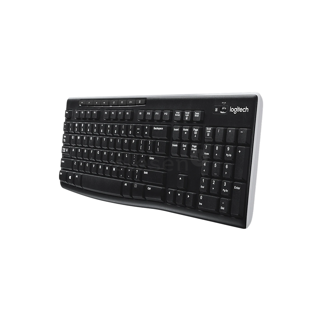 Logitech K270, SWE, черный - Беспроводная клавиатура