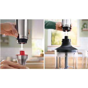 Bosch ErgoMaster, Series 6, 1200 Вт, нерж. сталь - Погружной блендер