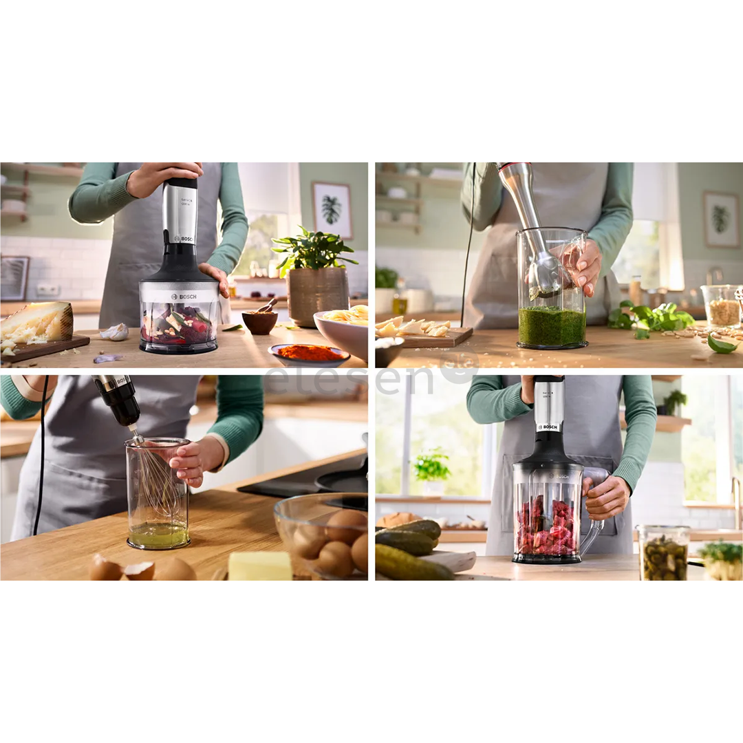 Bosch ErgoMaster, Series 6, 1200 W, nerūdijančio plieno - Rankinis trintuvas