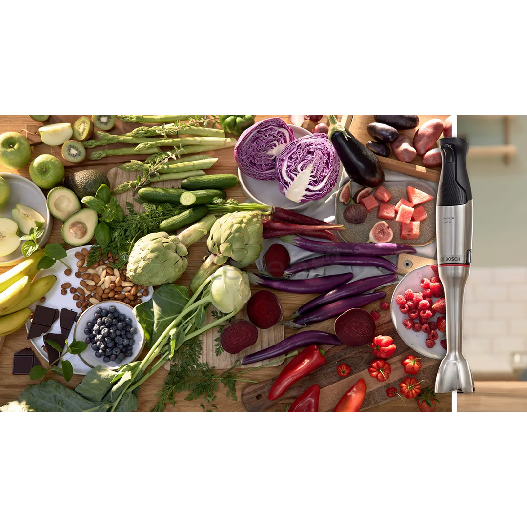 Bosch ErgoMaster, Series 6, 1200 W, nerūdijančio plieno - Rankinis trintuvas