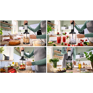 Bosch ErgoMaster, Series 6, 1200 W, nerūdijančio plieno - Rankinis trintuvas