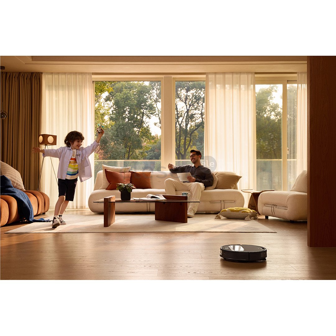 Roborock Saros Z70, wet & dry, black - Robot vacuum cleaner