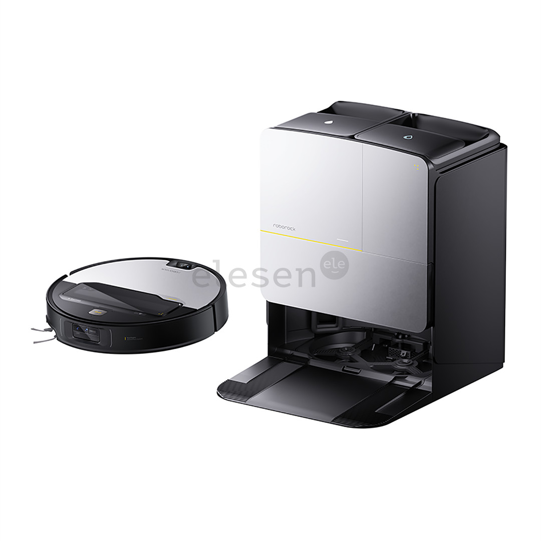 Roborock Saros Z70, wet & dry, sidabro spalvos - Dulkių siurblys robotas