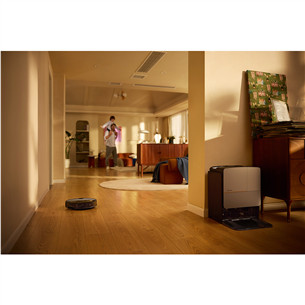 Roborock Saros Z70, wet & dry, sidabro spalvos - Dulkių siurblys robotas