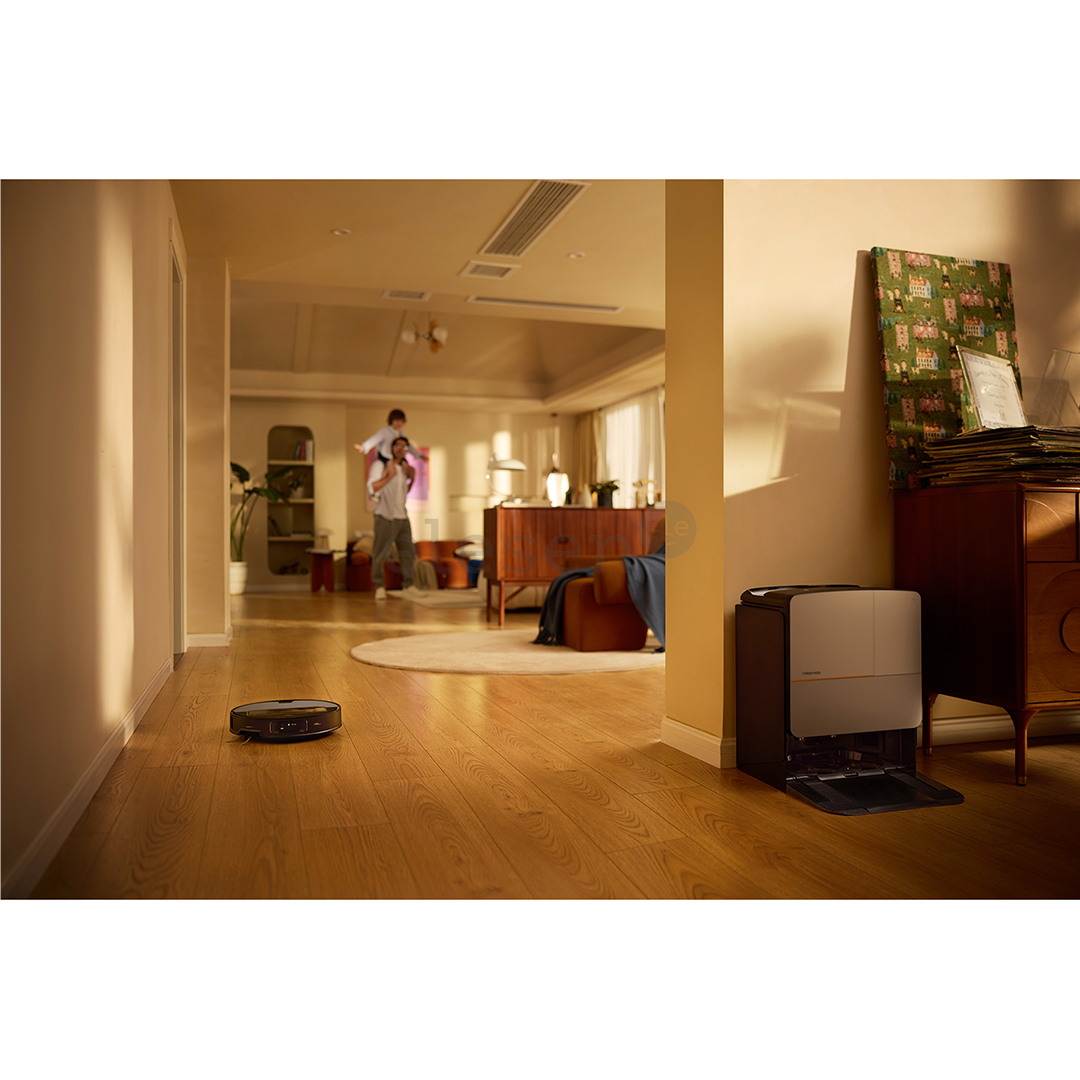 Roborock Saros Z70, wet & dry, sidabro spalvos - Dulkių siurblys robotas