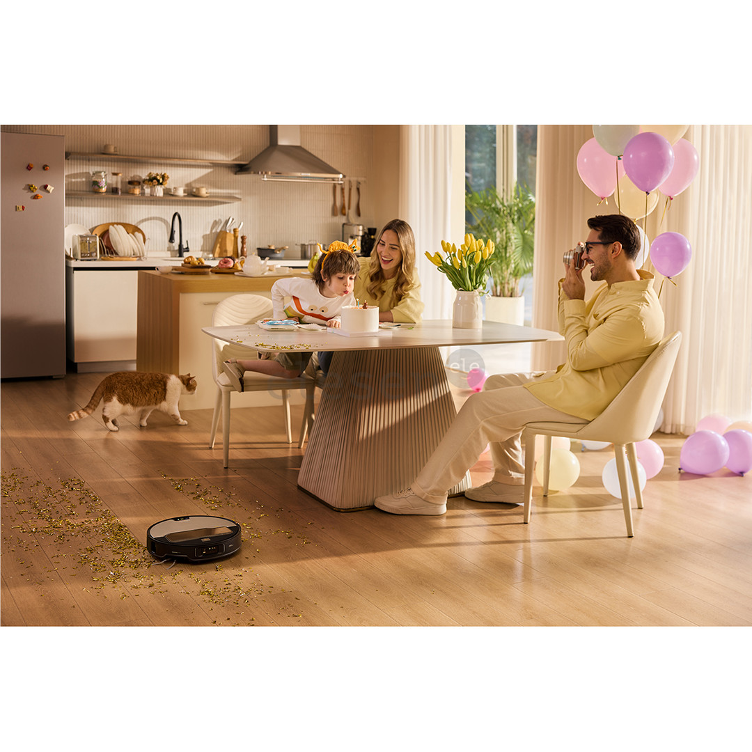 Roborock Saros Z70, wet & dry, sidabro spalvos - Dulkių siurblys robotas
