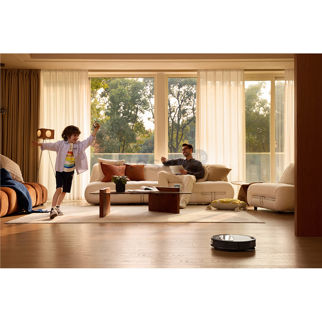 Roborock Saros Z70, wet & dry, sidabro spalvos - Dulkių siurblys robotas