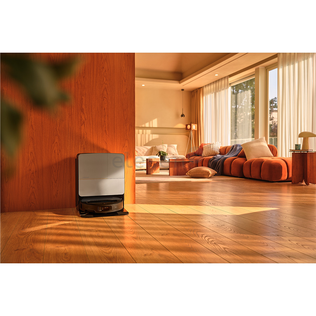 Roborock Saros Z70, wet & dry, sidabro spalvos - Dulkių siurblys robotas