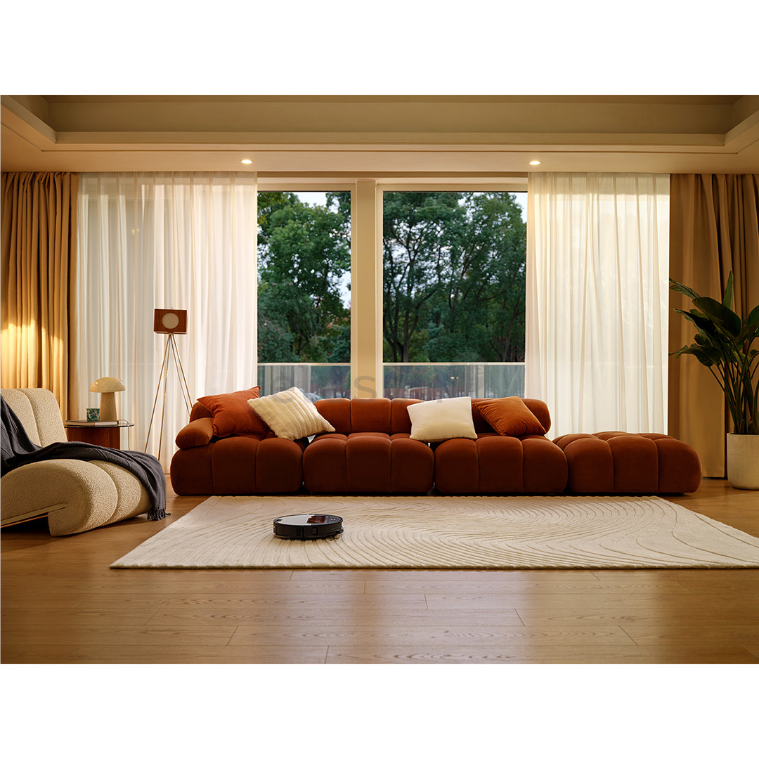 Roborock Saros Z70, wet & dry, sidabro spalvos - Dulkių siurblys robotas