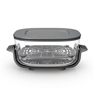 Ninja CRISPi, 3,8 L, CleanCrisp, skaidrus - Stiklinis indas su užsegamu dangčiu XSKLIDPLTEUUK