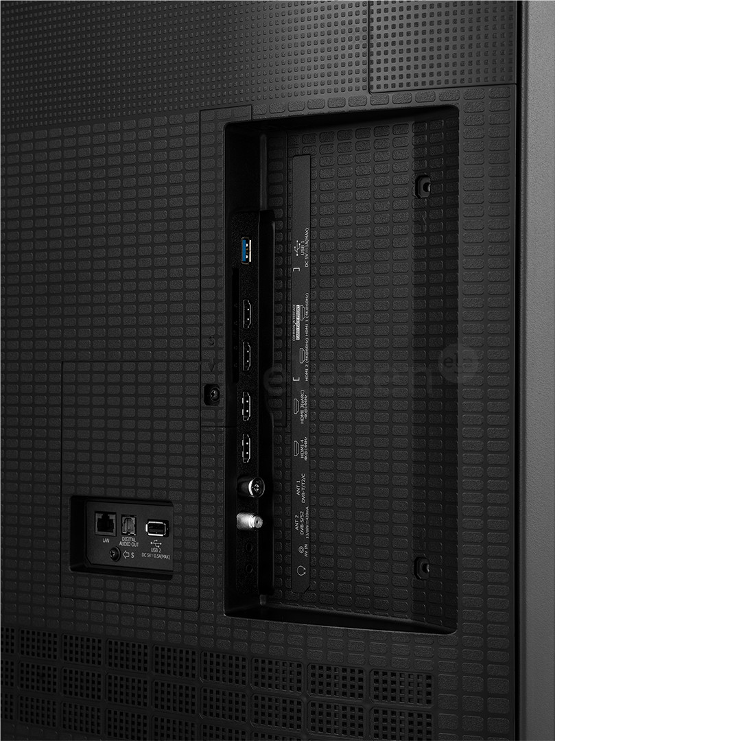 Hisense E8Q, 50'', 4K UHD, ULED, Mini LED, juodas - Televizorius