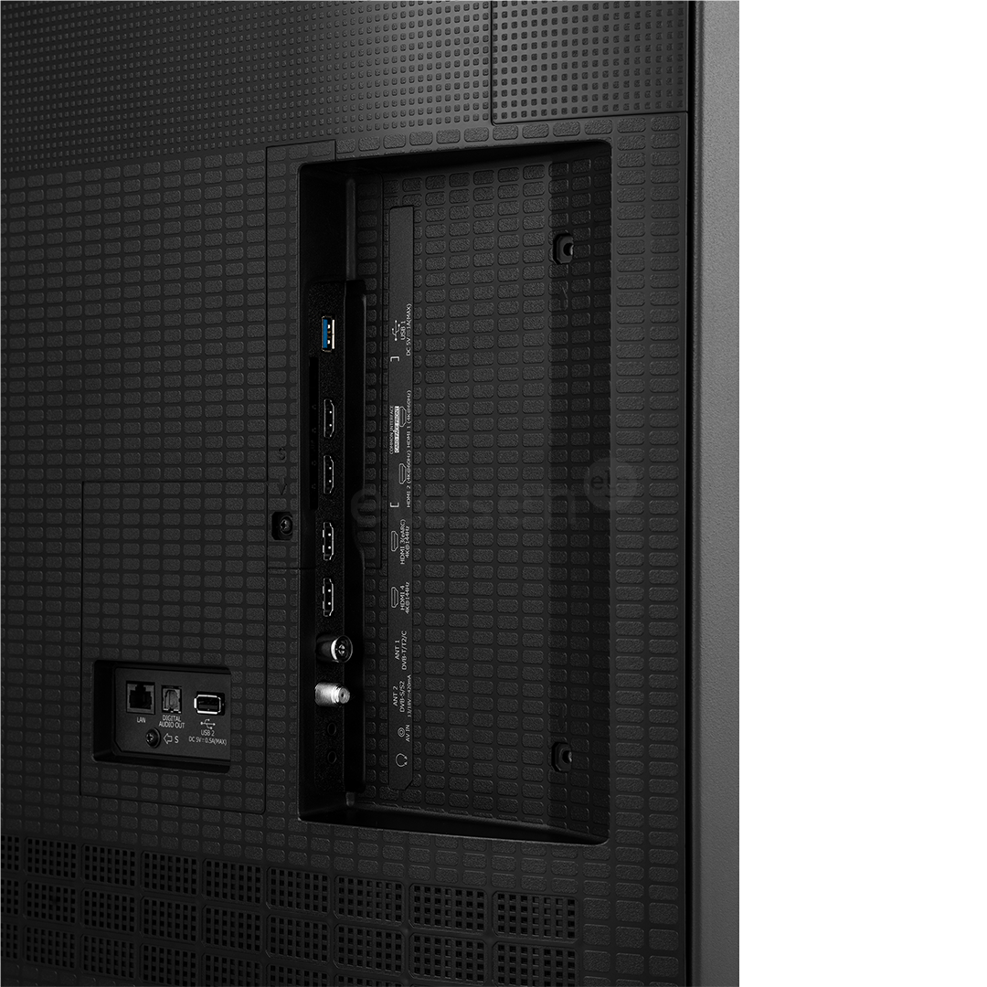 Hisense E8Q, 55'', 4K UHD, ULED, Mini LED, black - TV