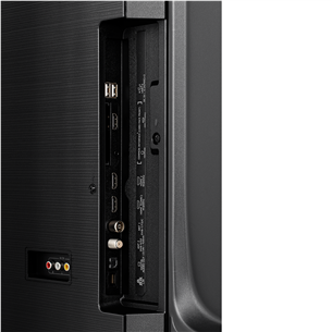 Hisense E7Q, 55'', 4K UHD, QLED, juodas - Televizorius