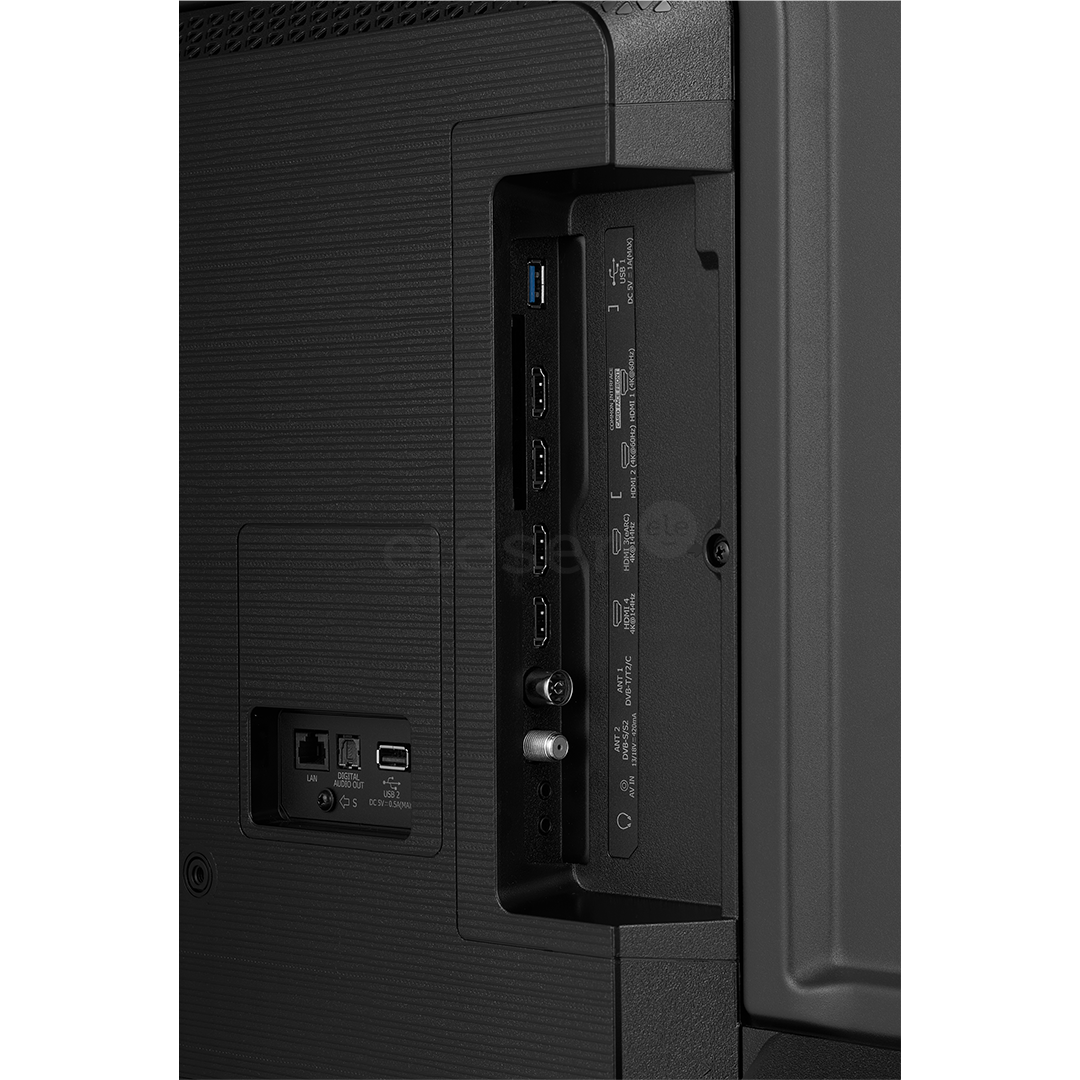 Hisense E7Q PRO, 65'', 4K UHD, QLED, black - TV