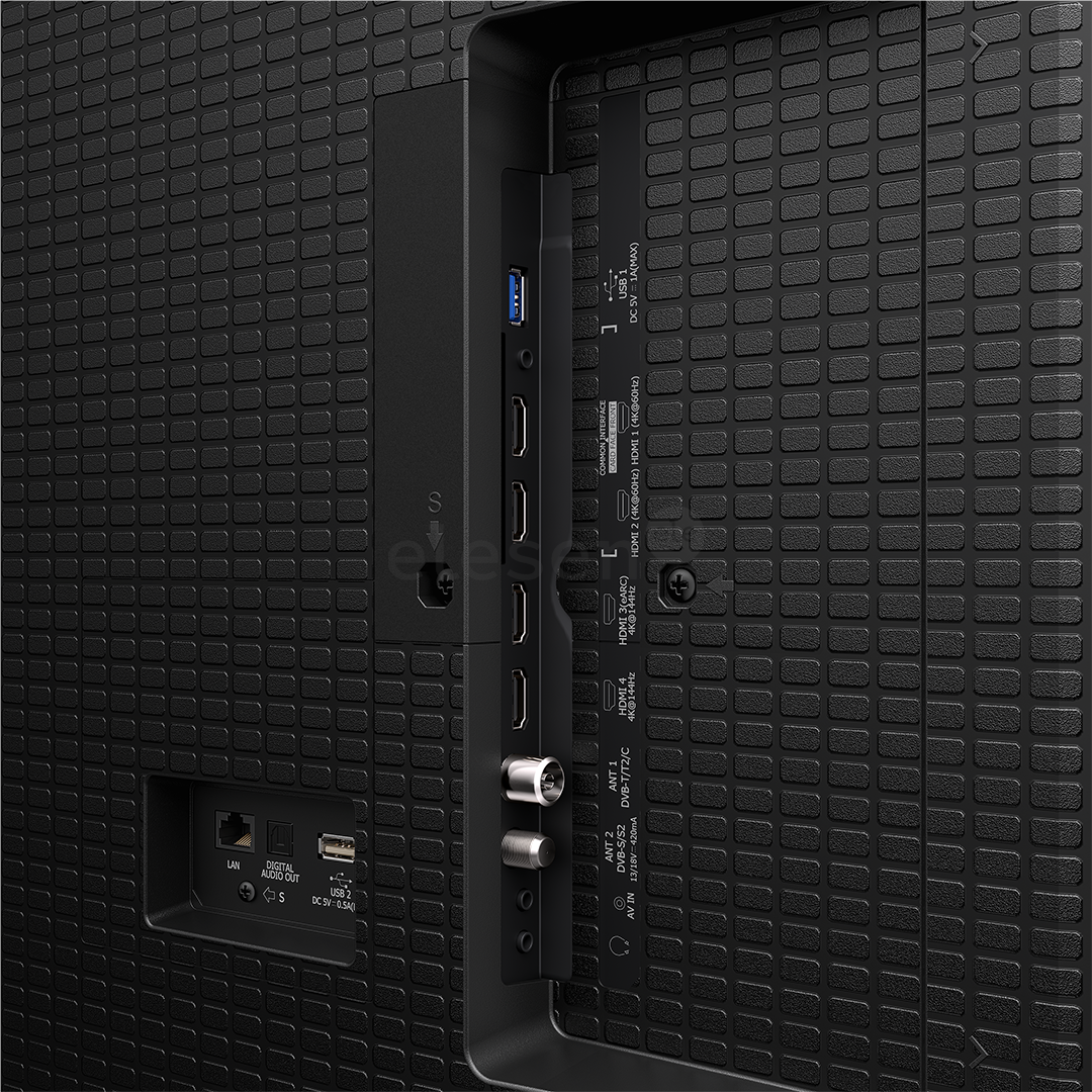 Hisense E7Q PRO, 100'', 4K UHD, QLED, black - TV