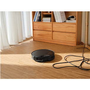 Roborock Saros 10R, wet & dry, black - Robot vacuum cleaner