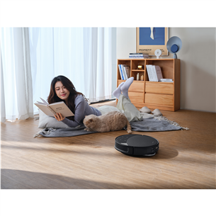 Roborock Saros 10R, wet & dry, black - Robot vacuum cleaner