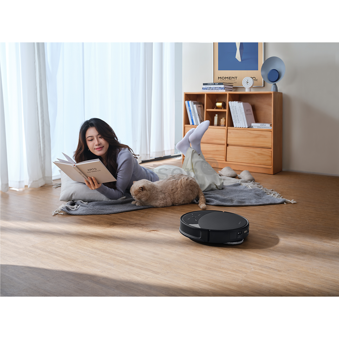 Roborock Saros 10R, wet & dry, black - Robot vacuum cleaner