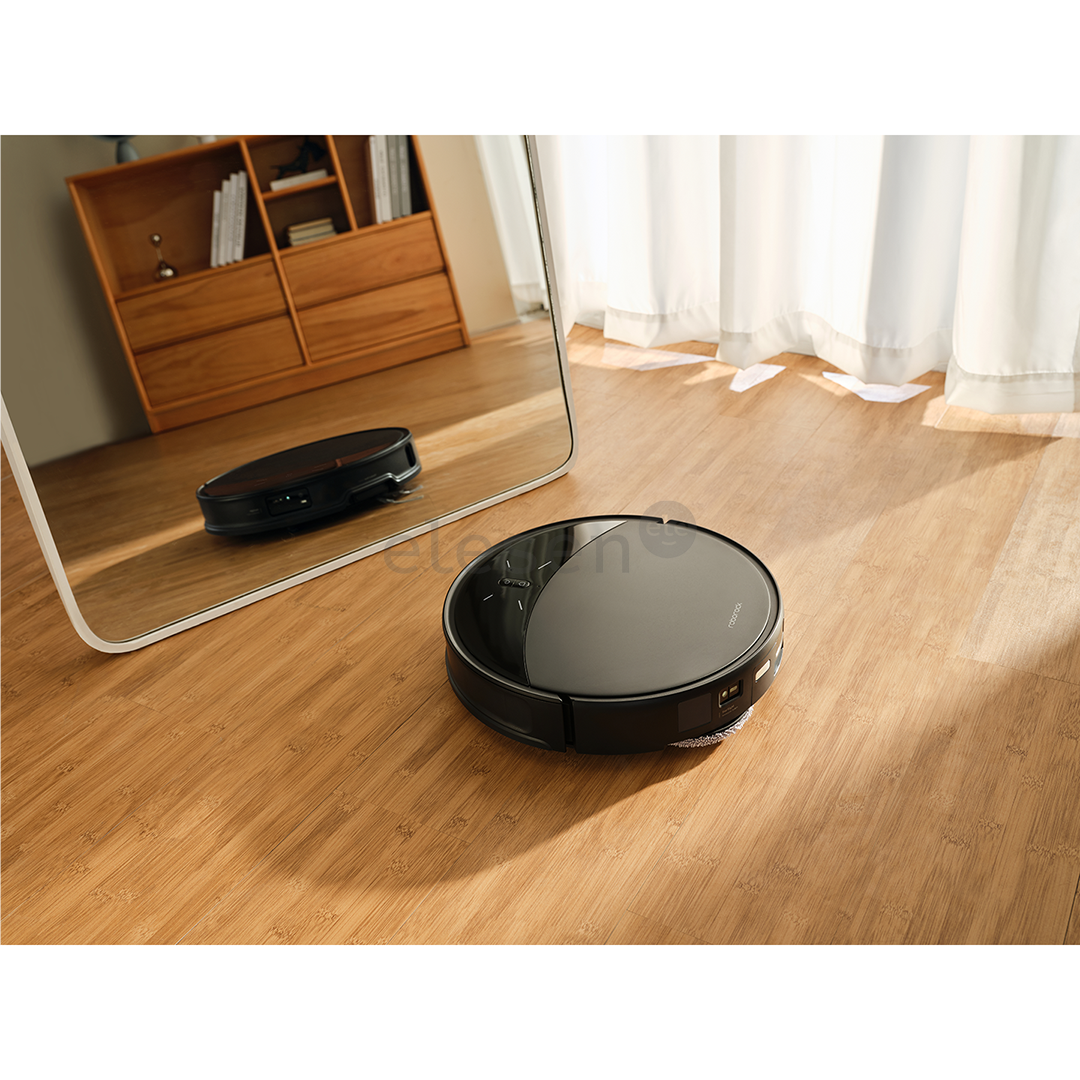 Roborock Saros 10R, wet & dry, black - Robot vacuum cleaner