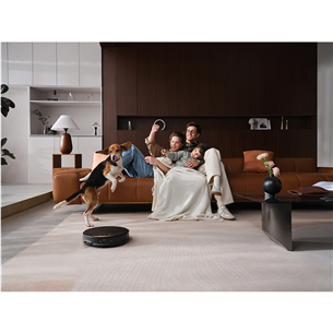 Roborock Saros 10R, wet & dry, black - Robot vacuum cleaner