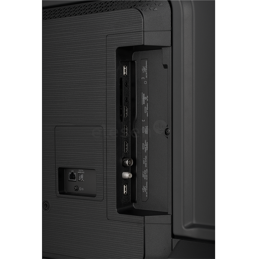 Hisense A6Q, 85'', 4K UHD, LED LCD, black - TV