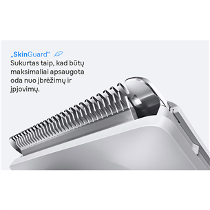 Braun Series 3, белый - Триммер