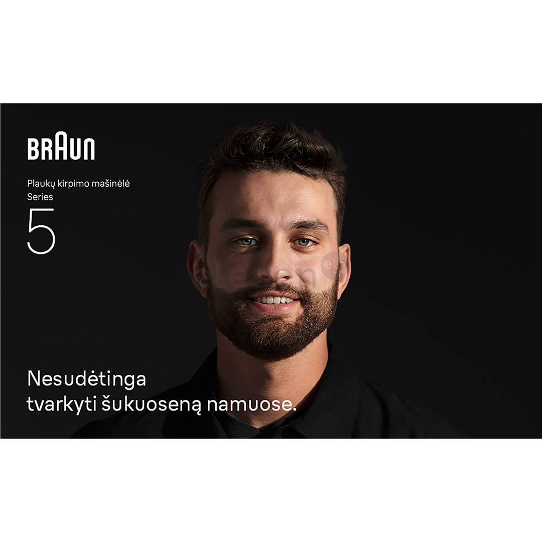 Braun Hair Clipper Series 5, black - Hair clipper