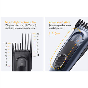 Braun Hair Clipper Series 5, black - Hair clipper