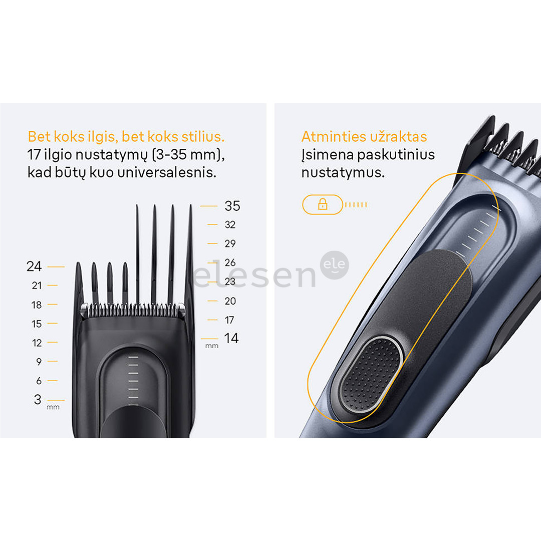 Braun Hair Clipper Series 5, black - Hair clipper