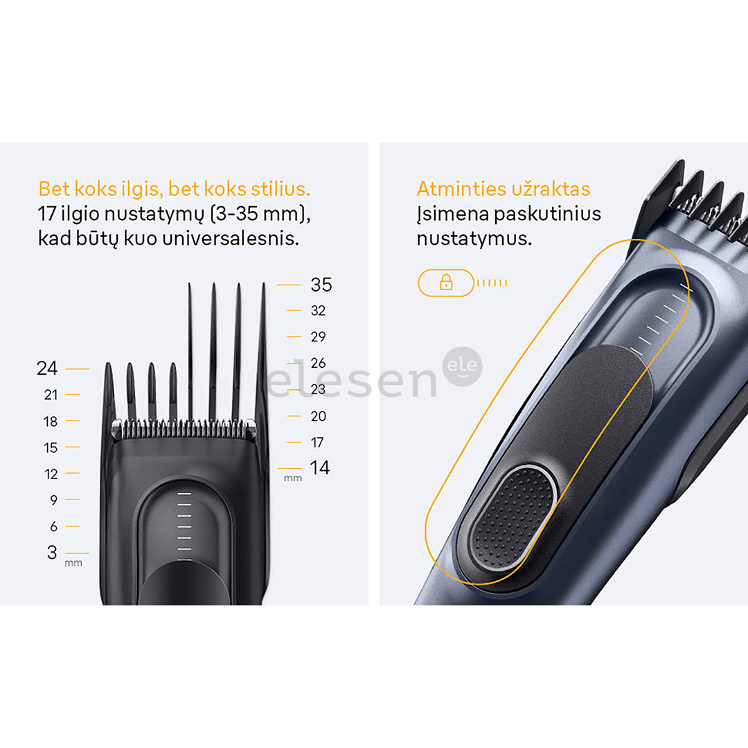 Braun Hair Clipper Series 5, черный - Машинка для стрижки волос