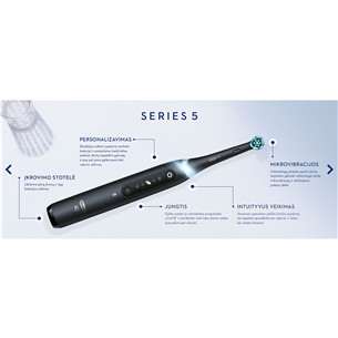 Braun Oral-B iO 5, white - Electric toothbrush