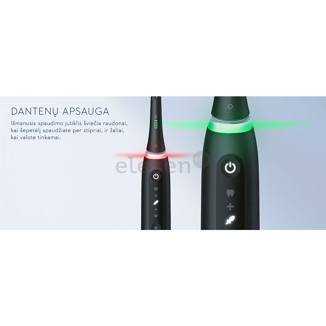 Braun Oral-B iO5, baltas - Elektrinis dantų šepetėlis