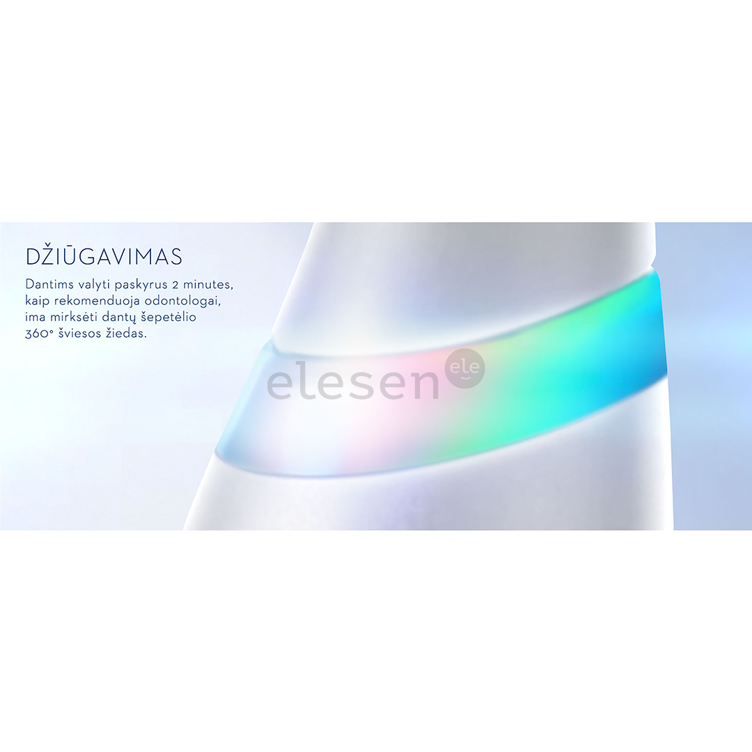 Braun Oral-B iO5, baltas - Elektrinis dantų šepetėlis