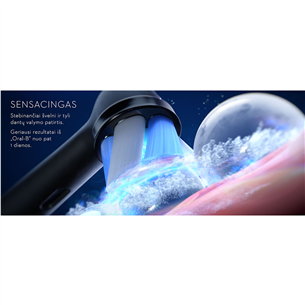 Braun Oral-B iO5, baltas - Elektrinis dantų šepetėlis