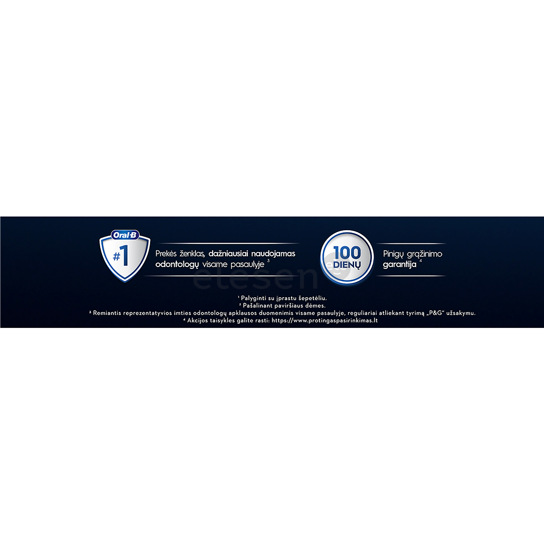 Braun Oral-B iO 7, футляр, черный/серый - Электрическая зубная щетка