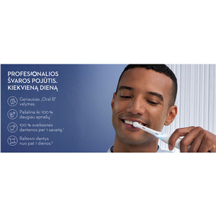 Braun Oral-B iO6, 2 pieces, black/pink - Electric toothbrush set