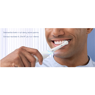 Braun Oral-B iO 6, pilkas - Elektrinis dantų šepetėlis