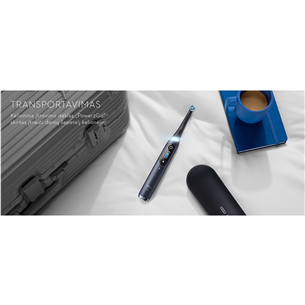 Braun Oral-B iO 9 Black Onyx - Elektrinis dantų šepetėlis